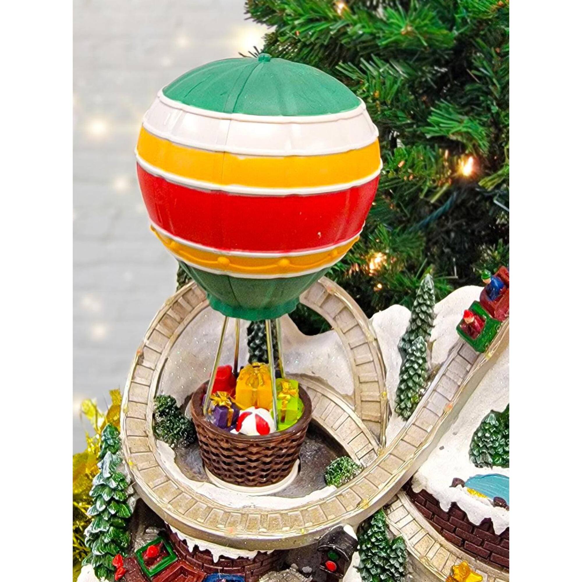 Wizardi Christmas Village with LED Lights